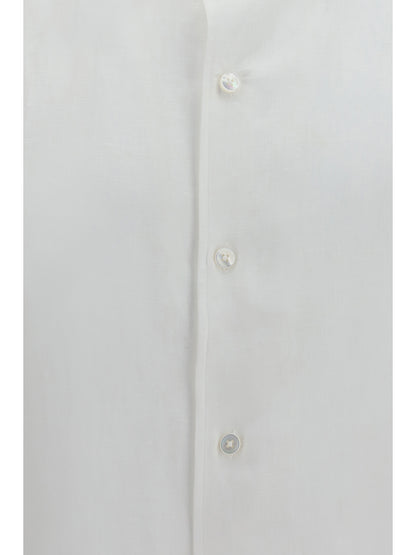 ZEGNA Long-sleeve linen Shirt