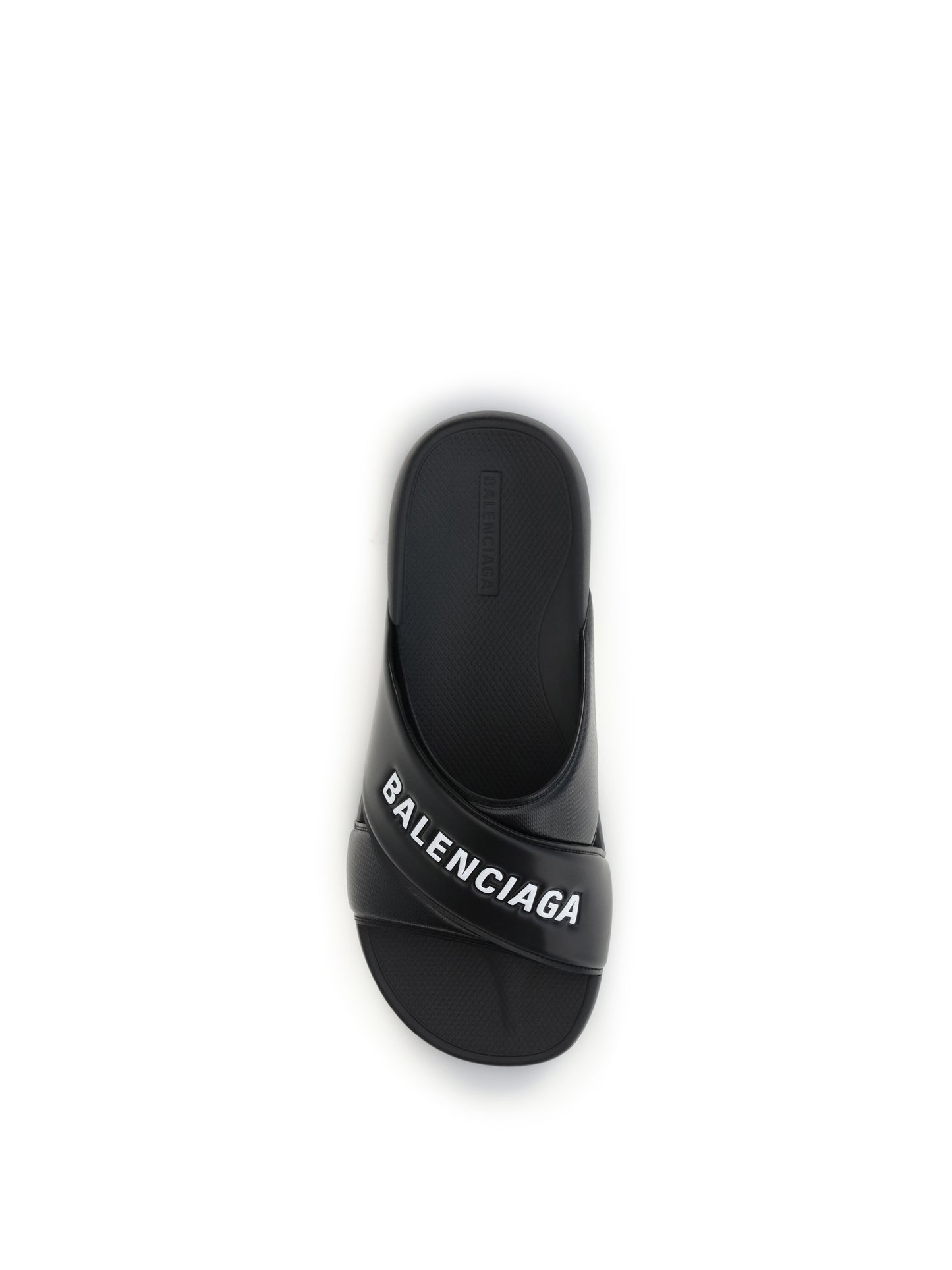 BALENCIAGA Cross-logo Slides