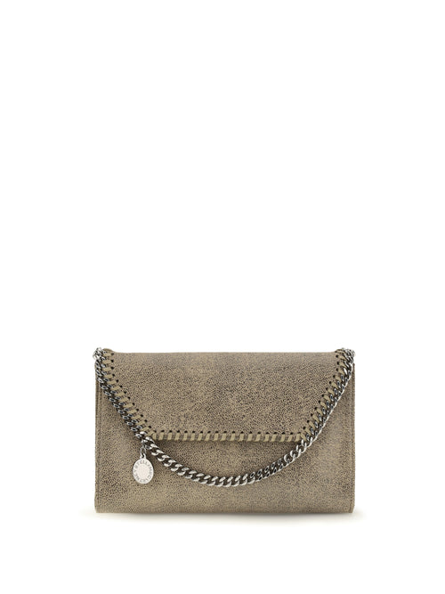 Stella McCartney Falabella Chain Wallet - Taupe