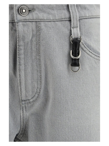 Ermanno Scervino Boyfriend Jeans - Gray Violet