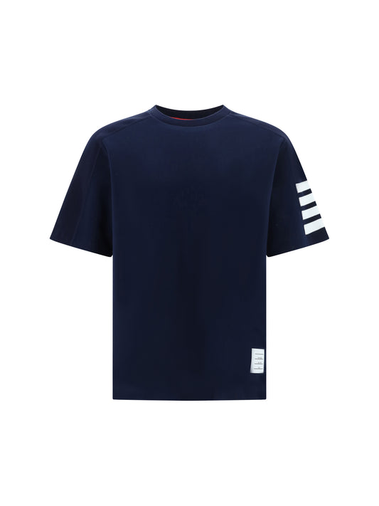 THOM BROWNE T-shirt with horizontal bands