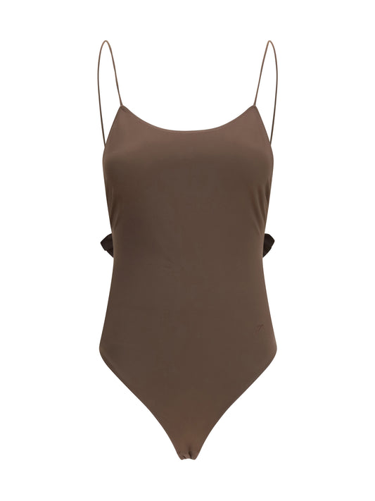 JACQUEMUS Cabana One-Piece Swimsuit with ruffles