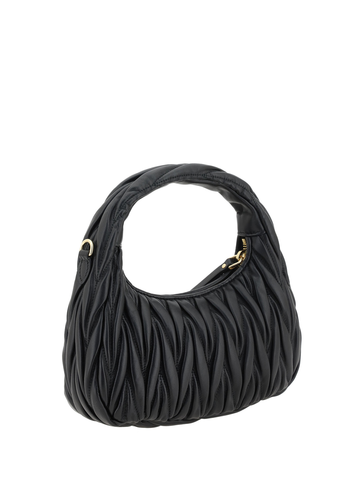 Miu Miu Wandler Hobo Handbag - Black