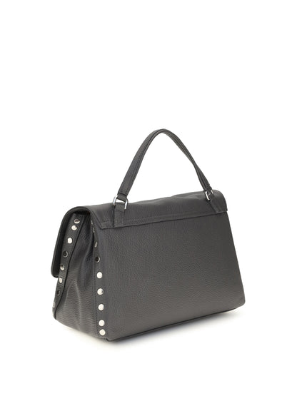 Zanellato Postina Daily Handbag small - Grey Vulcano