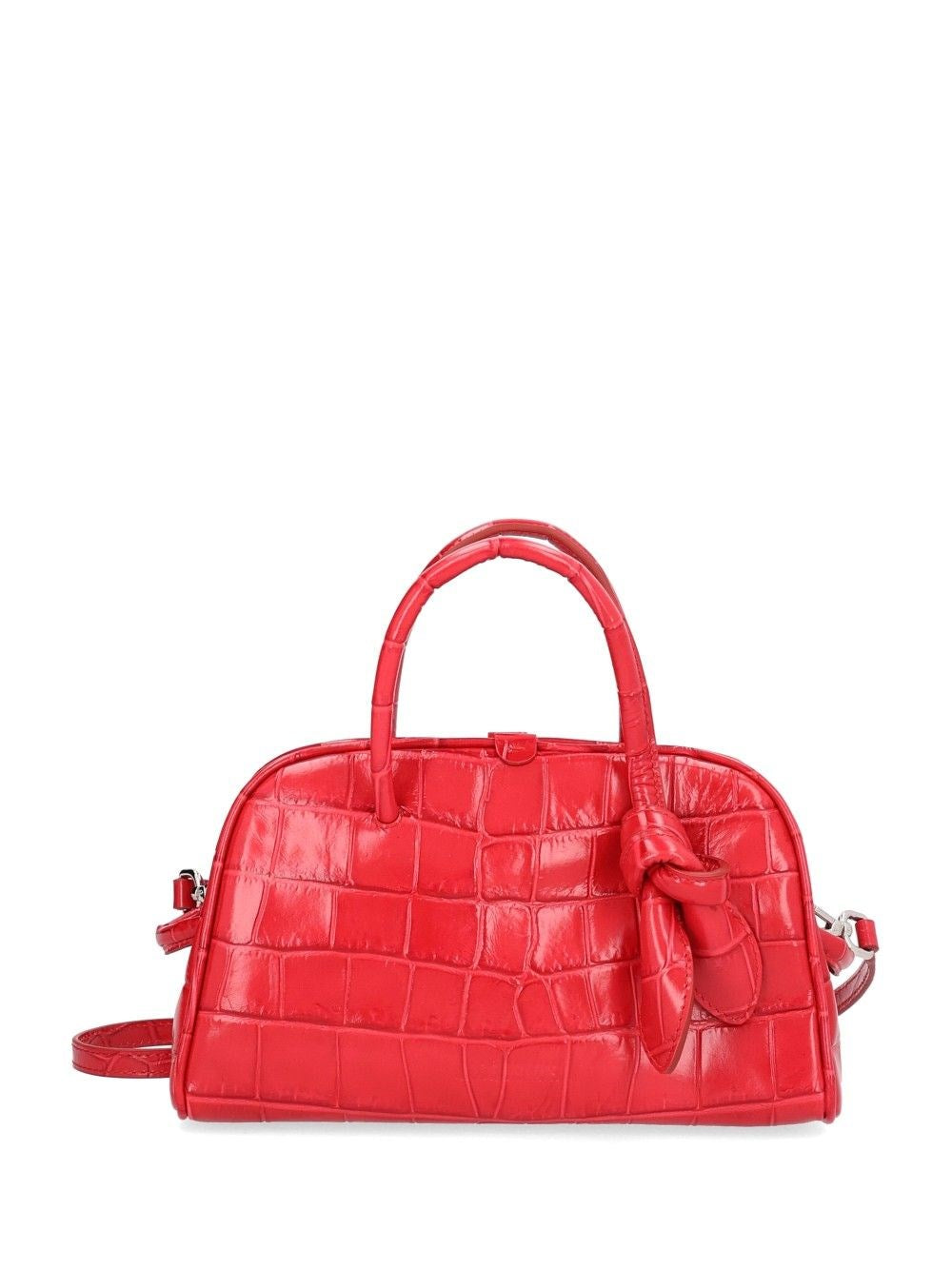 Jacquemus Small Tourism Bowling Bag - Red