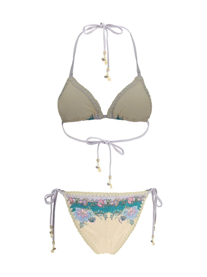 ZIMMERMANN Indra crochet detail Bikini