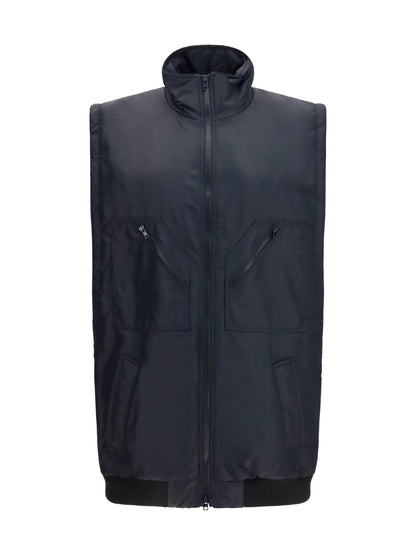 MM6 Maison Margiela Zip-pocket Vest - Black