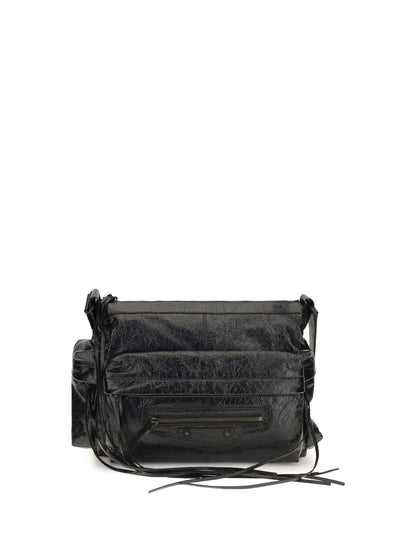 Balenciaga Le City Multipocket medium Shoulder Bag - Black