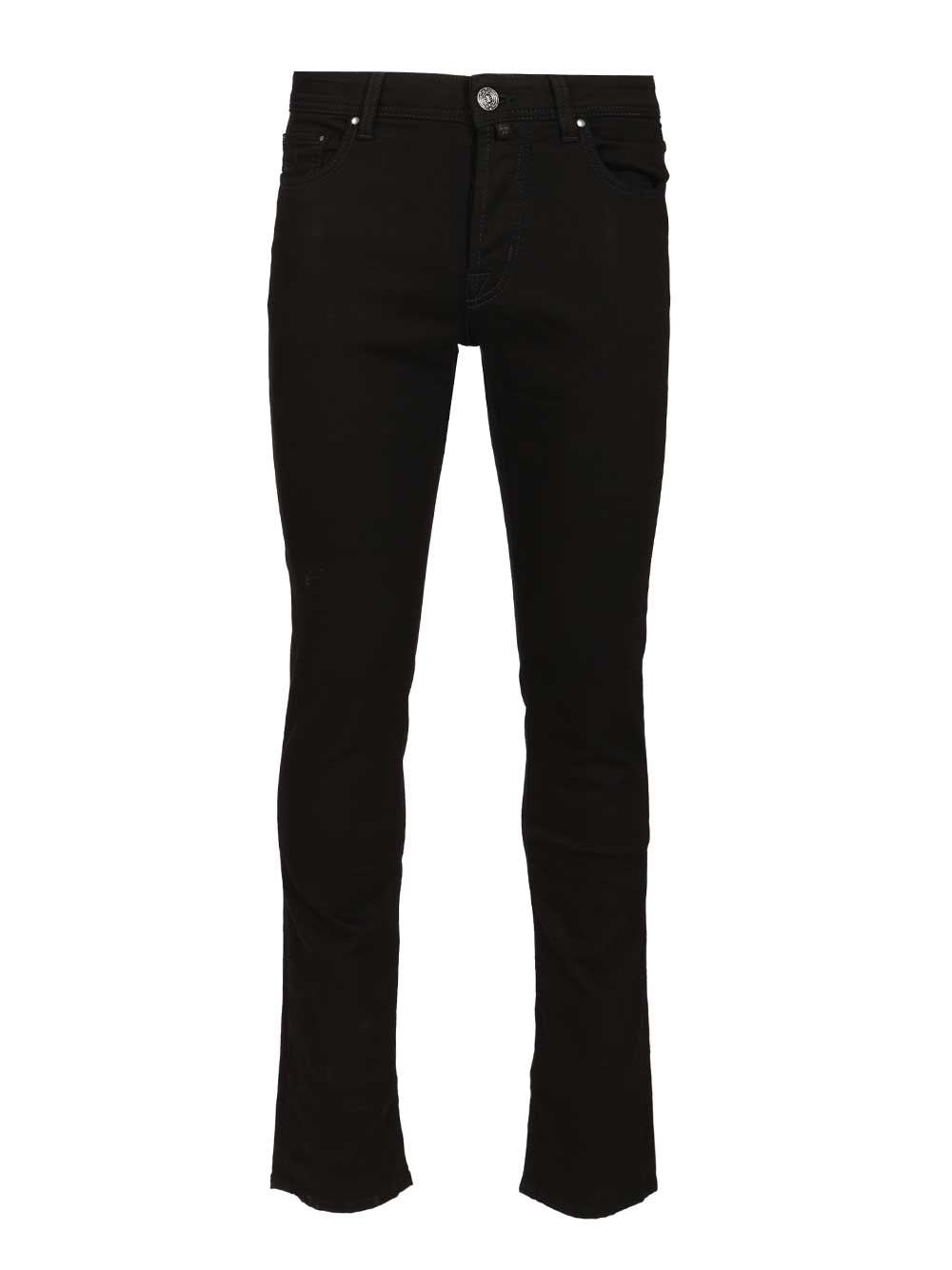 Jacob Cohen Bard Five Pocket Jeans - Black