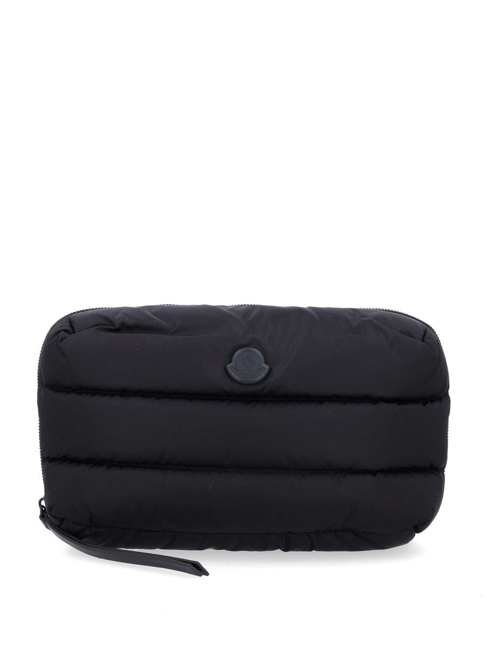 Moncler Quilted Beauty Case - Black