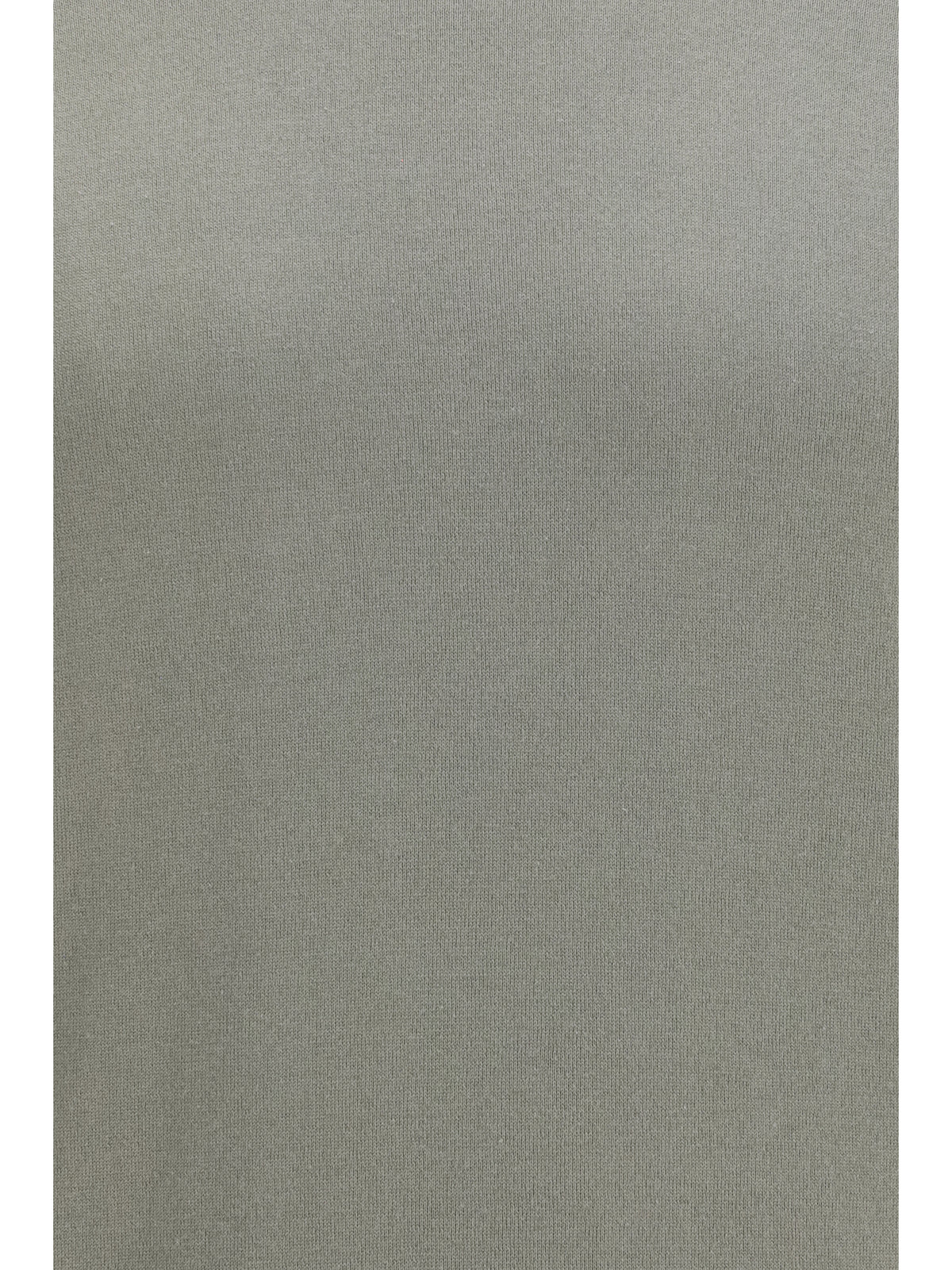 Brunello Cucinelli Sweater in cotton - Kaki+Grigio Light