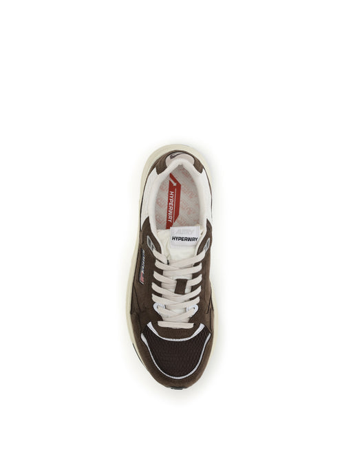 Autry Hyperway Low Sneakers - Mesh Cotto/Marshmallow
