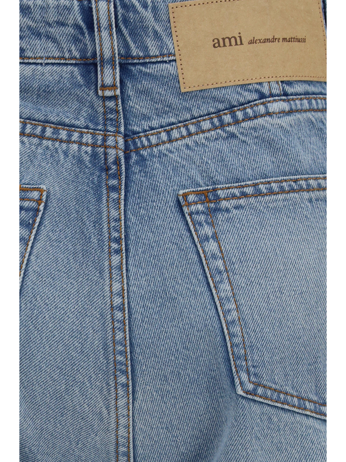 Ami Paris Flared Jeans - Bleu Used