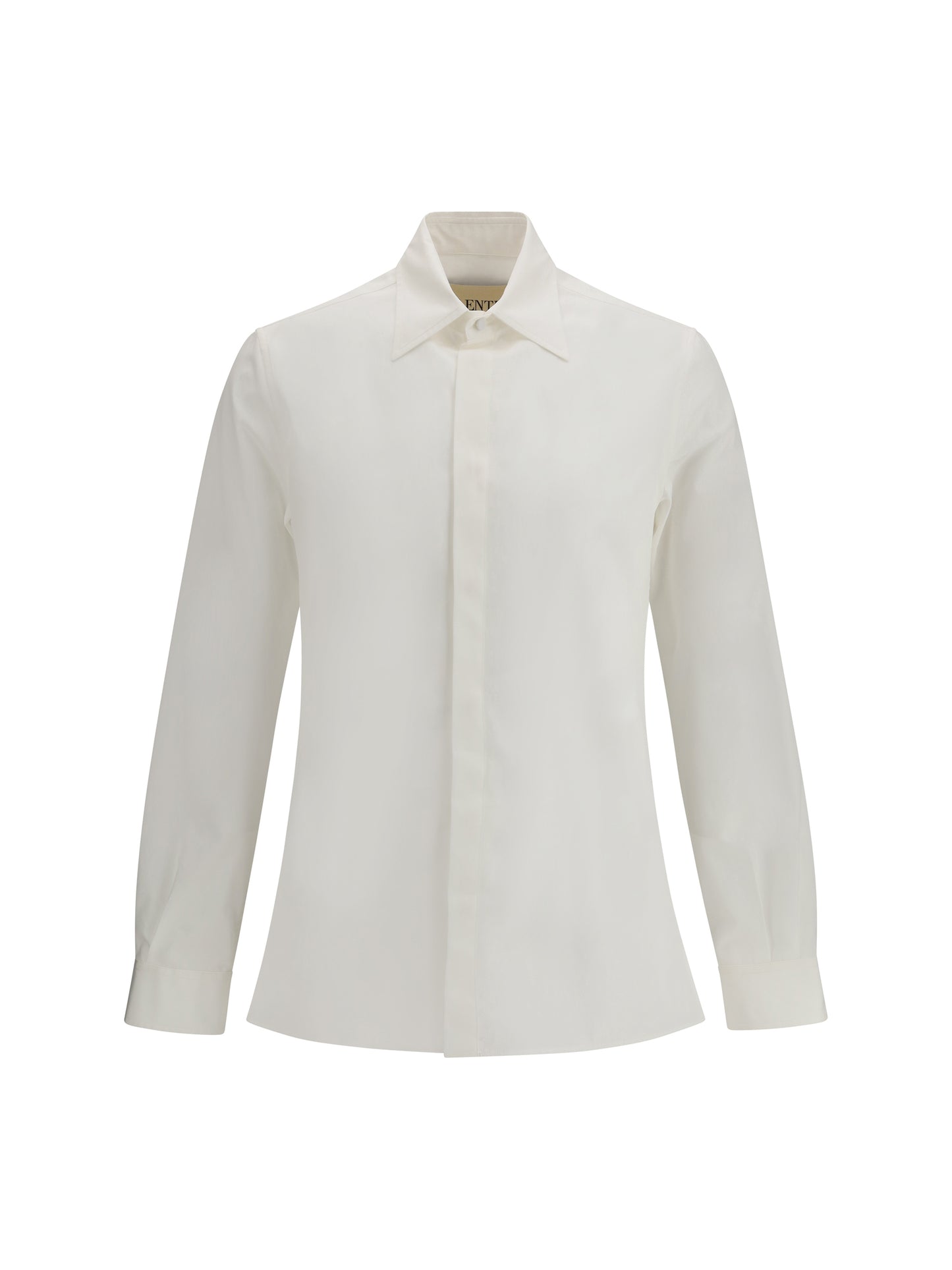 VALENTINO Rockstud Untitled Cotton Shirt