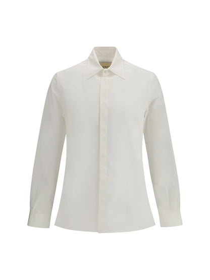 VALENTINO Rockstud Untitled Cotton Shirt