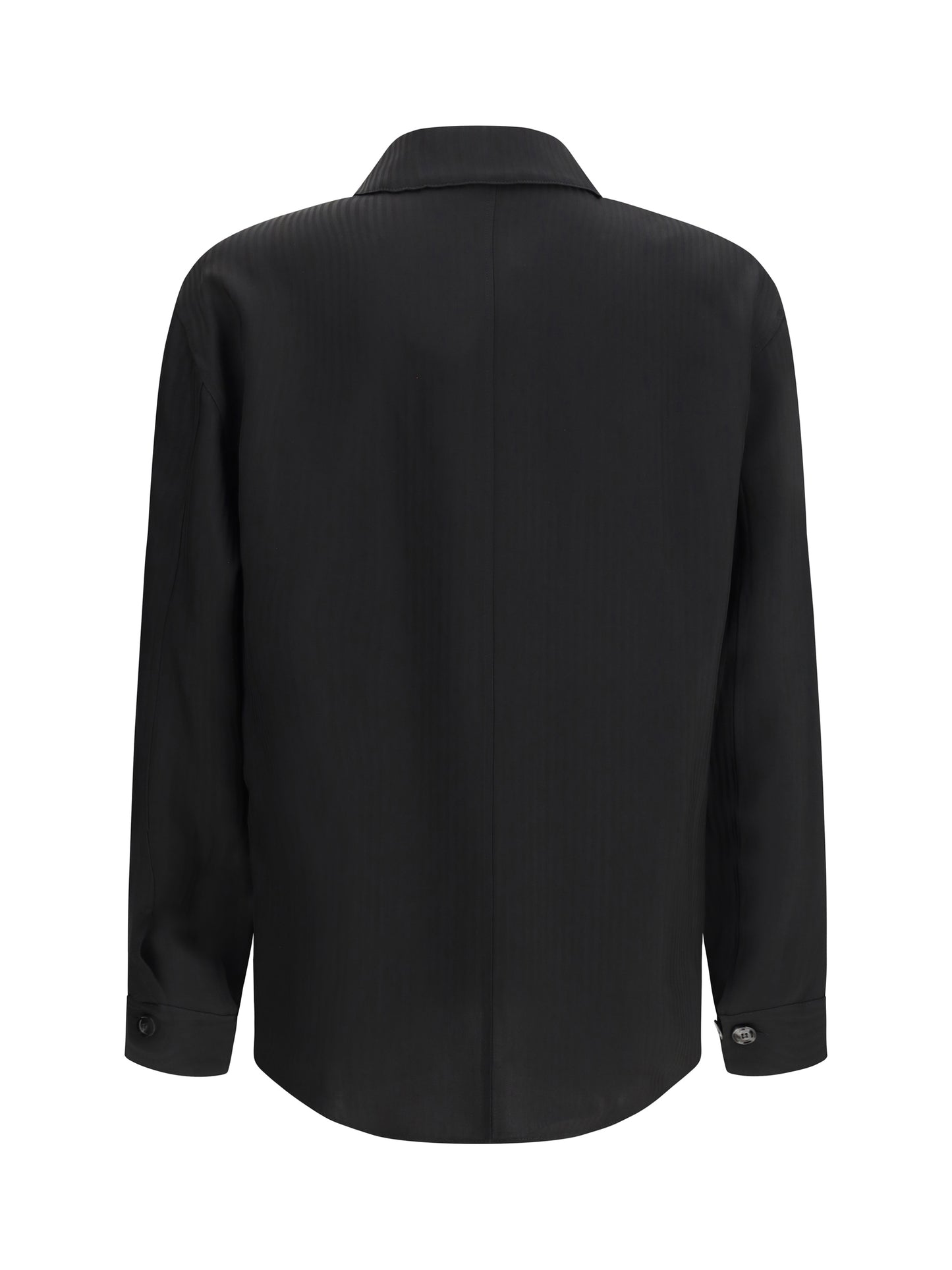 GIORGIO ARMANI Chevron viscose twill Shirt