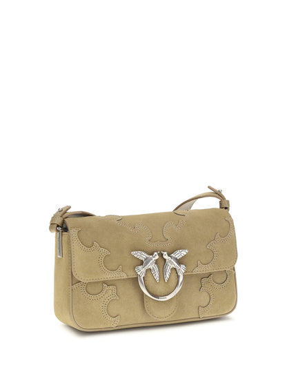 PINKO Love One Slouchy Mini Shoulder Bag