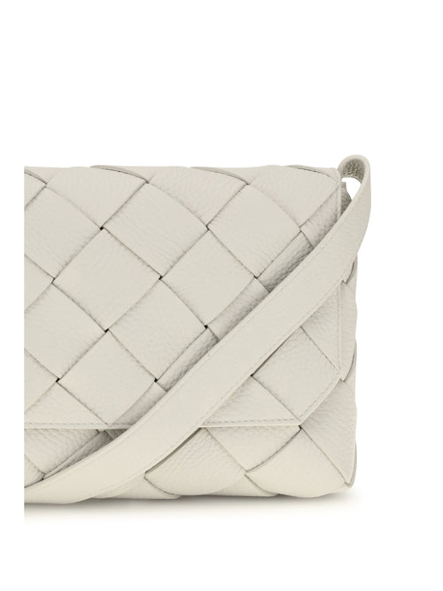 Bottega Veneta Diago Shoulder Bag - Silica Grey-Silver