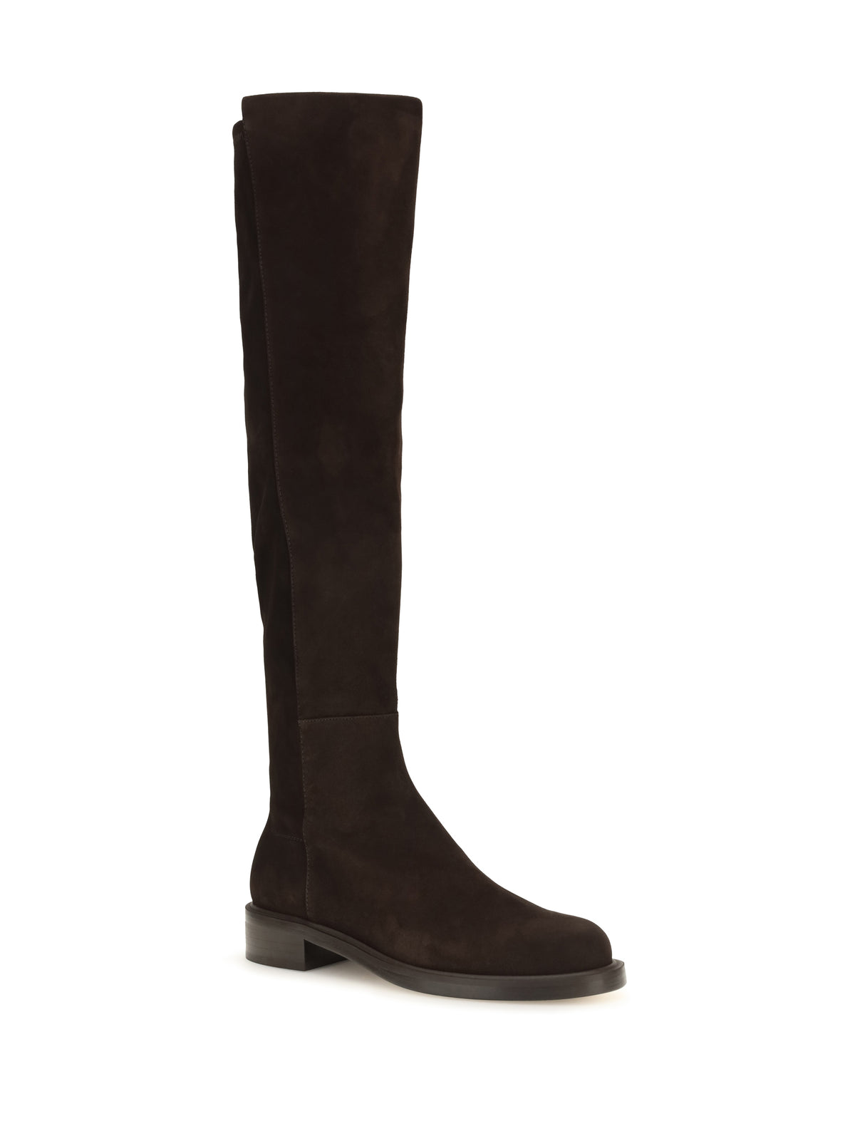 Stuart Weitzman 5050 Gisele suede knee-high Boots - Mdnt Esp/Drk Brwn