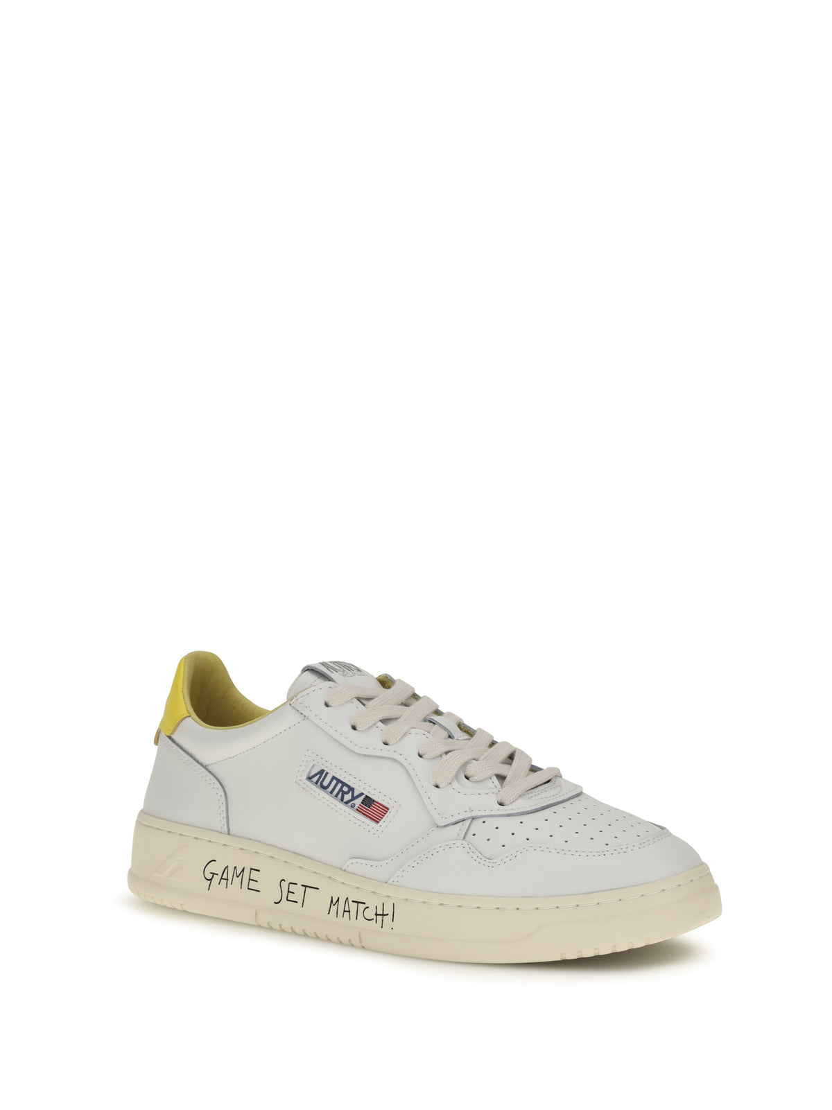 Autry Medalist Low Game Set Match! Sneakers - Wht/Slckr