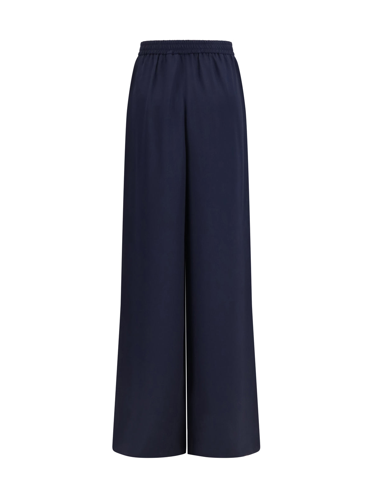 Max Mara Volonta silk Pants - Blue Marino