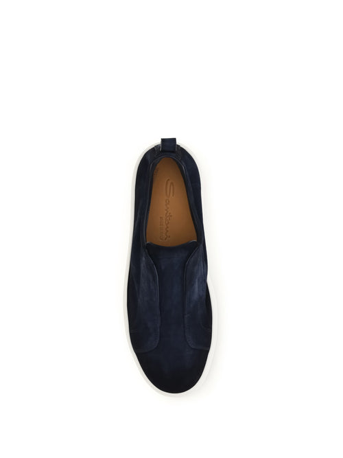 Santoni Slip-on Sneakers - Blue