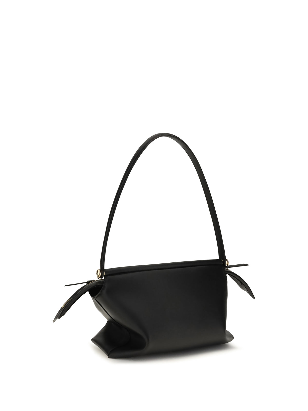 Loewe Whisker glazed calfskin Shoulder Bag - Black