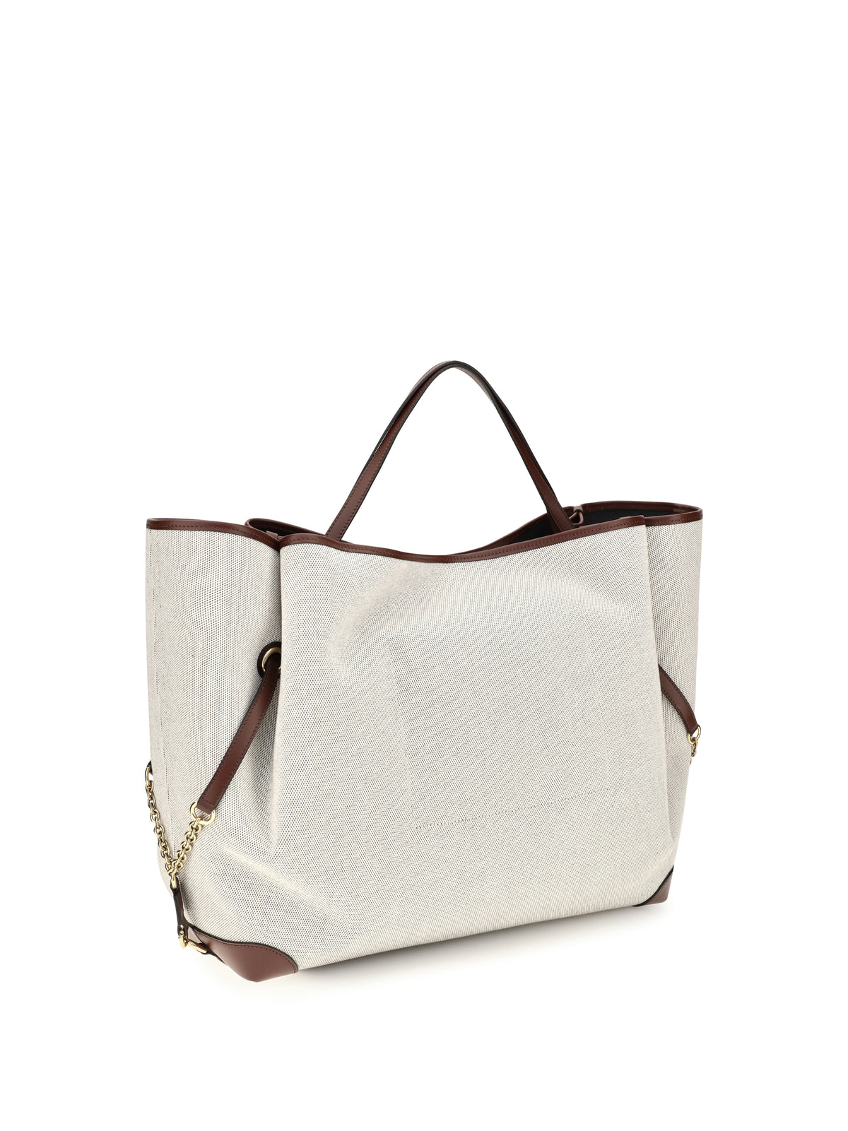 Chloé Large Carry Tote Bag - Crafty Brown