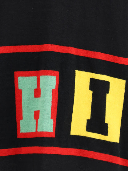 COMME DES GARÇONS SHIRT Crewneck Sweater with colorful lettering