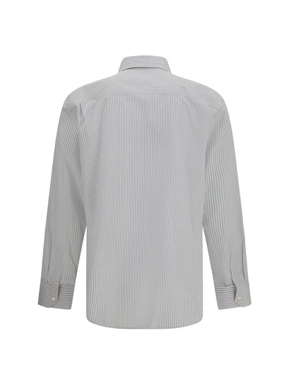 SAINT LAURENT Striped Shirt with button fastening