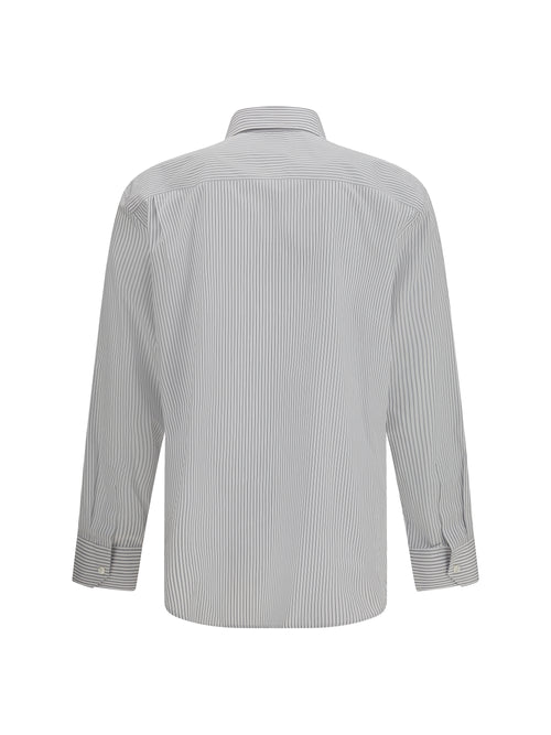 Saint Laurent Striped Shirt with button fastening - Beige
