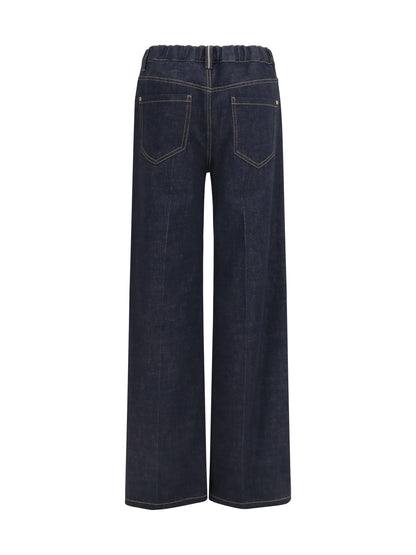 BRUNELLO CUCINELLI Palazzo denim Pants