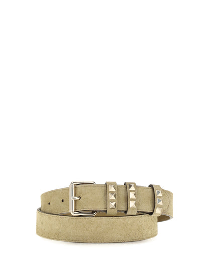 VALENTINO GARAVANI Rockstud suede Belt