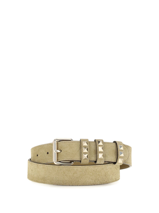 VALENTINO GARAVANI Rockstud suede Belt