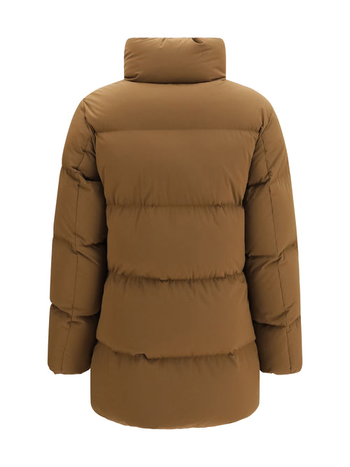 Woolrich Madison Puffer Jacket - Dark Earth