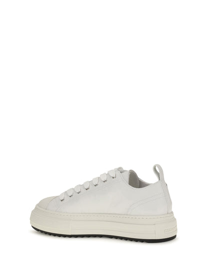 Dsquared2 Platform canvas Sneakers - White