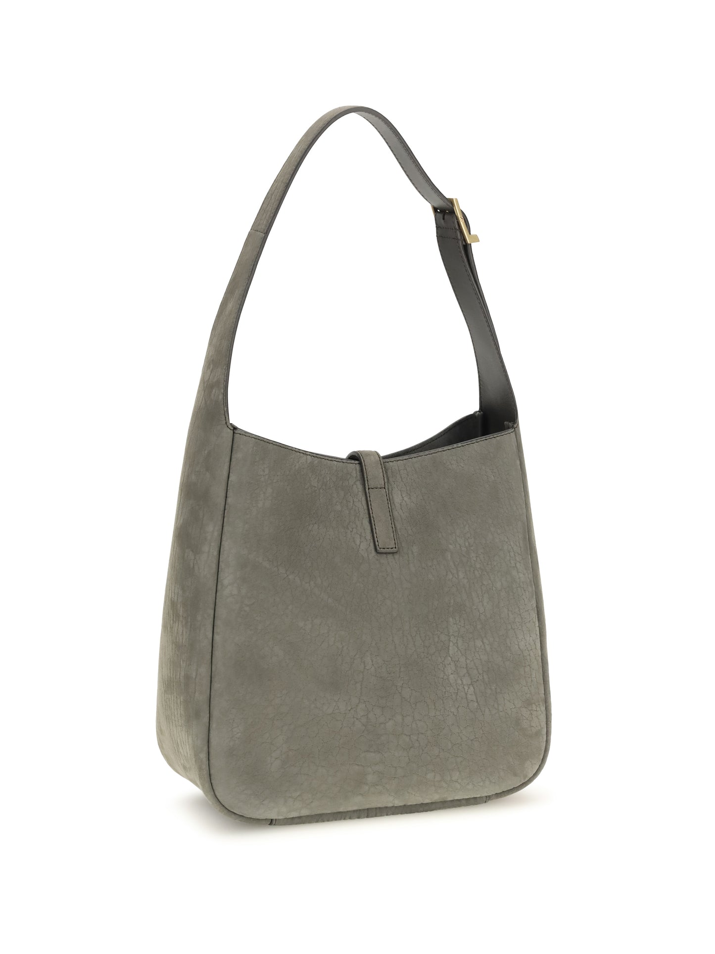SAINT LAURENT 5 À 7 Supple Shoulder Bag in grained nubuck