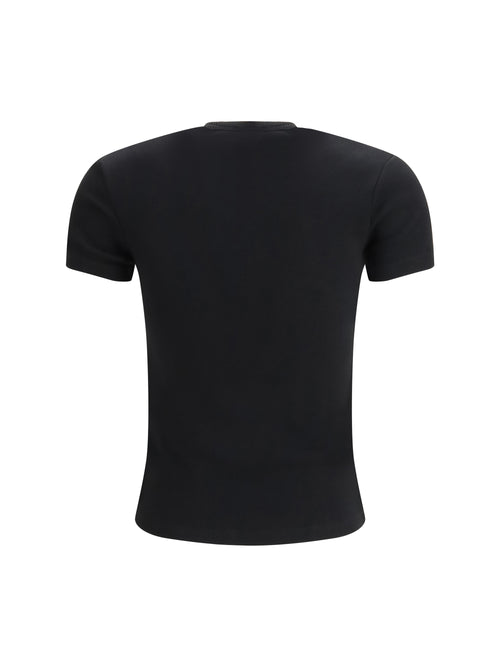 Off-White Off Stamp Rib Basic T-shirt - Black-White