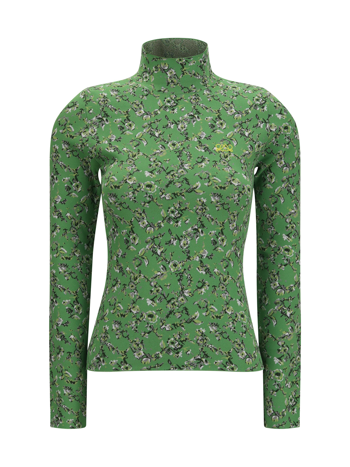 Loewe Viscose blend Top - Green/Multicolor