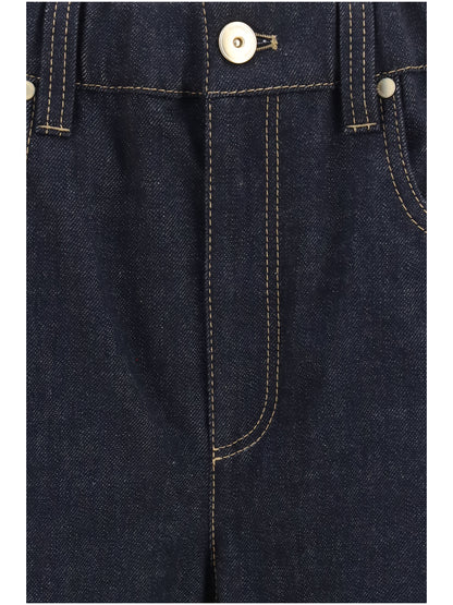 BRUNELLO CUCINELLI Palazzo denim Pants