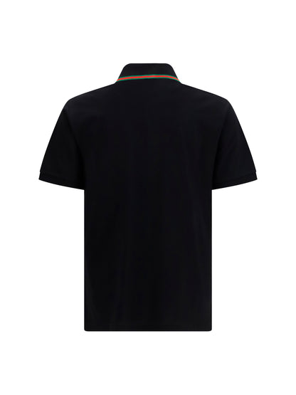GUCCI Cotton piqué jersey Polo Shirt