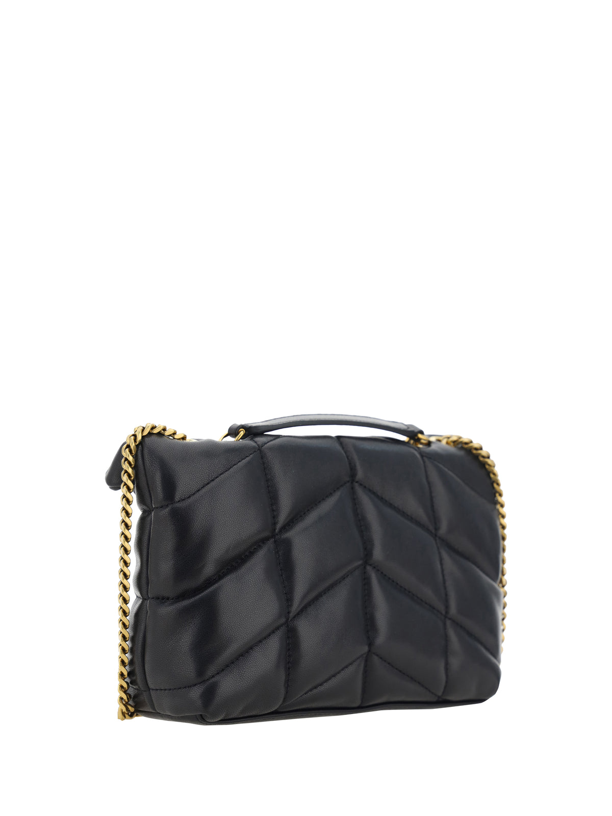 Saint Laurent Puffer Toy Shoulder Bag - Black