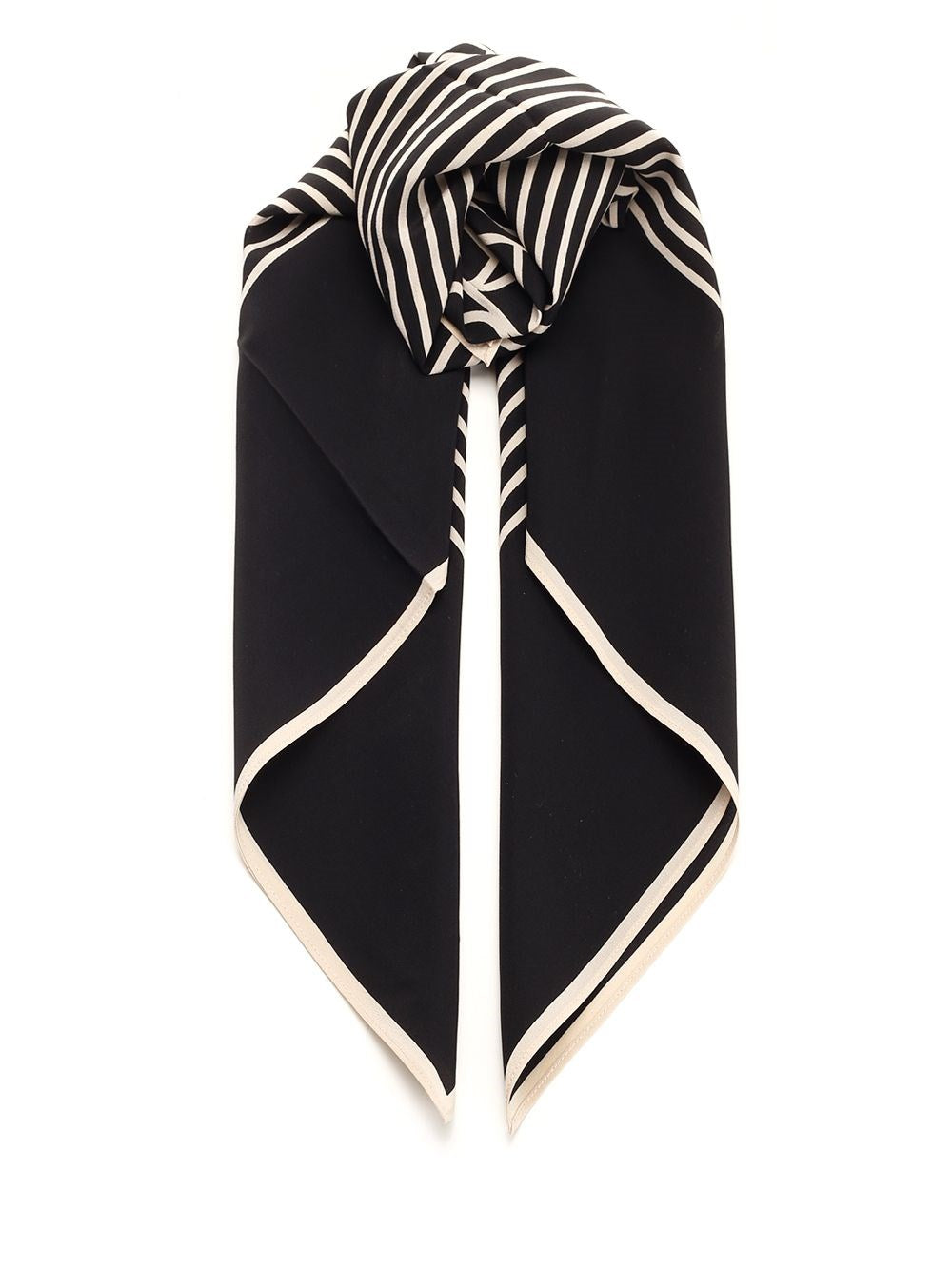 Toteme Silk Scarf - Black
