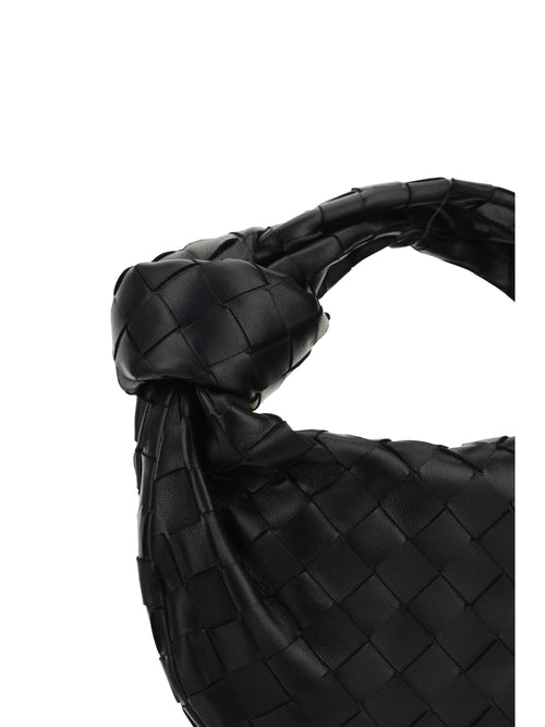Bottega Veneta Jodie mini Handbag - Black-Gold