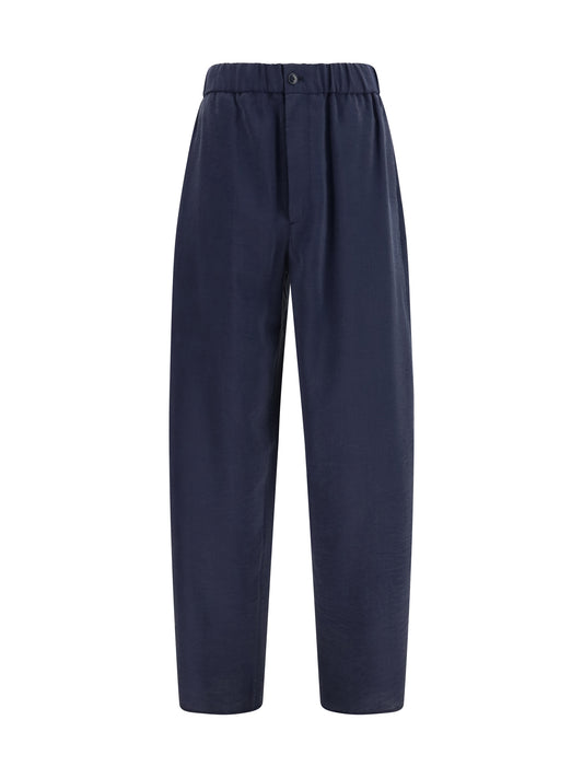 GIORGIO ARMANI Wide-leg silk blend Pants