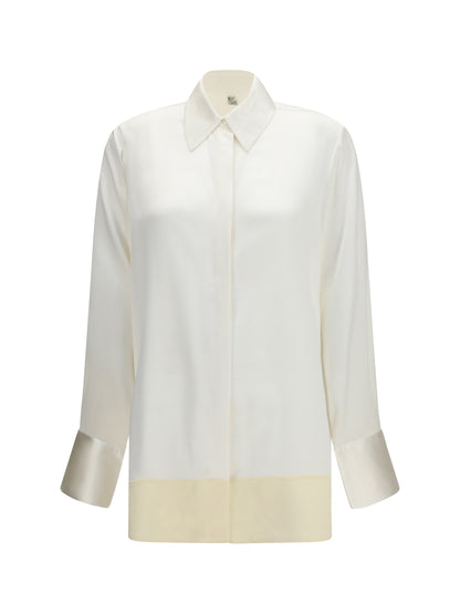 Toteme Soft Tuxedo Shirt - White