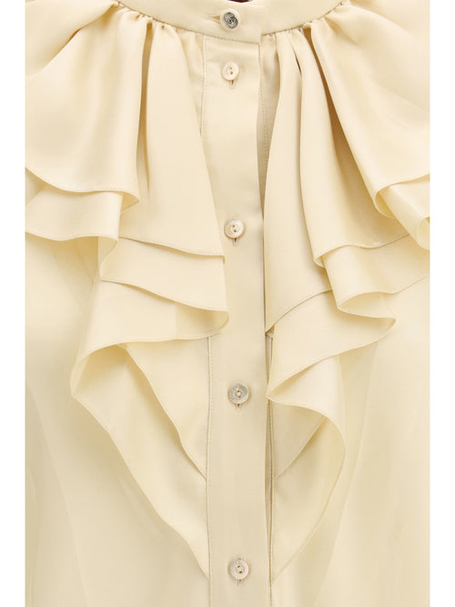 Gucci Silk twill Shirt - Mat Beige