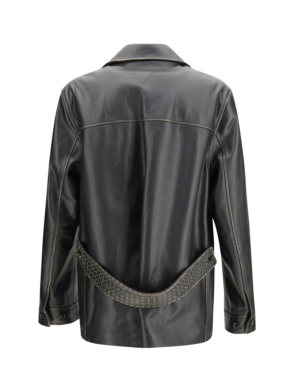 Bottega Veneta Padded leather Jacket - Double Black