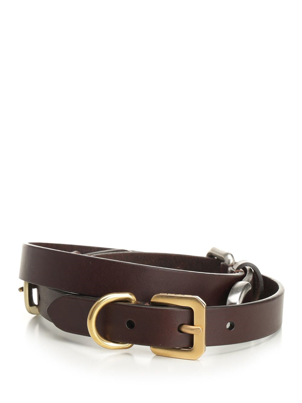 Etro Leather Belt - Brown