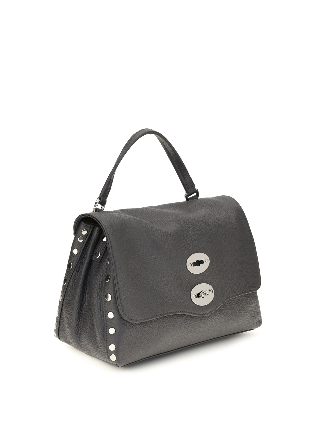 Zanellato Postina Daily Handbag small - Grey Vulcano